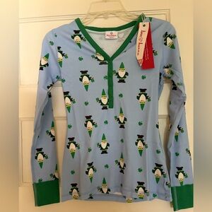 St Paddy's Day women's pjs organic cotton